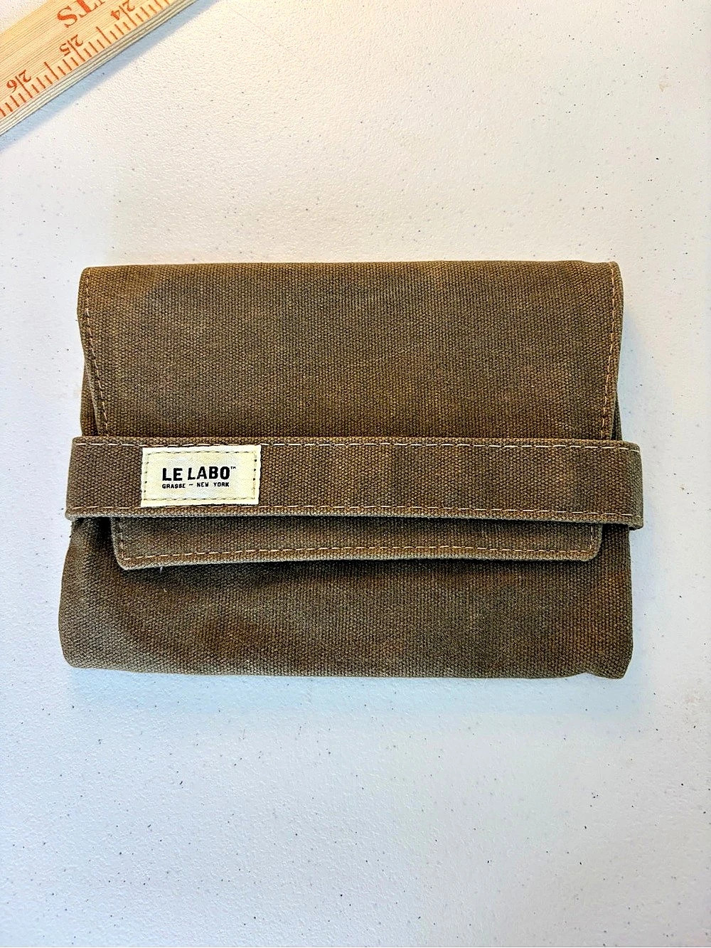 Le Labo for Singapore Airlines Olive Canvas Travel Amenity Pouch